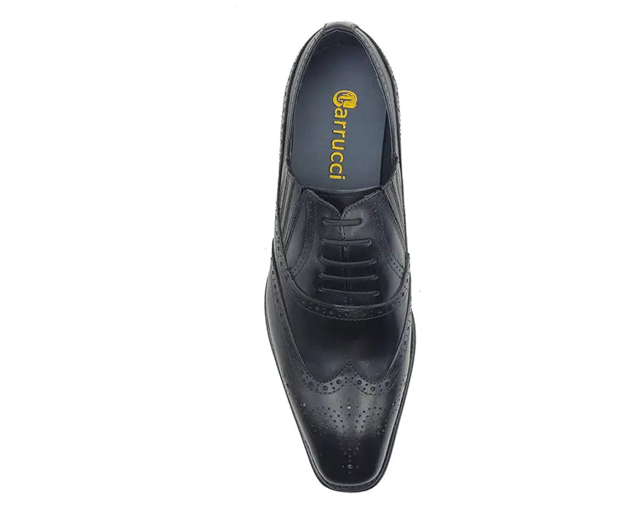 Wingtip Slip-on Oxford Carrucci
