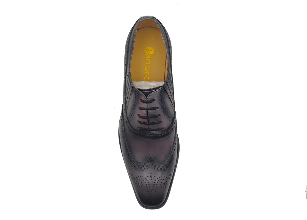 Wingtip Slip-on Oxford Carrucci