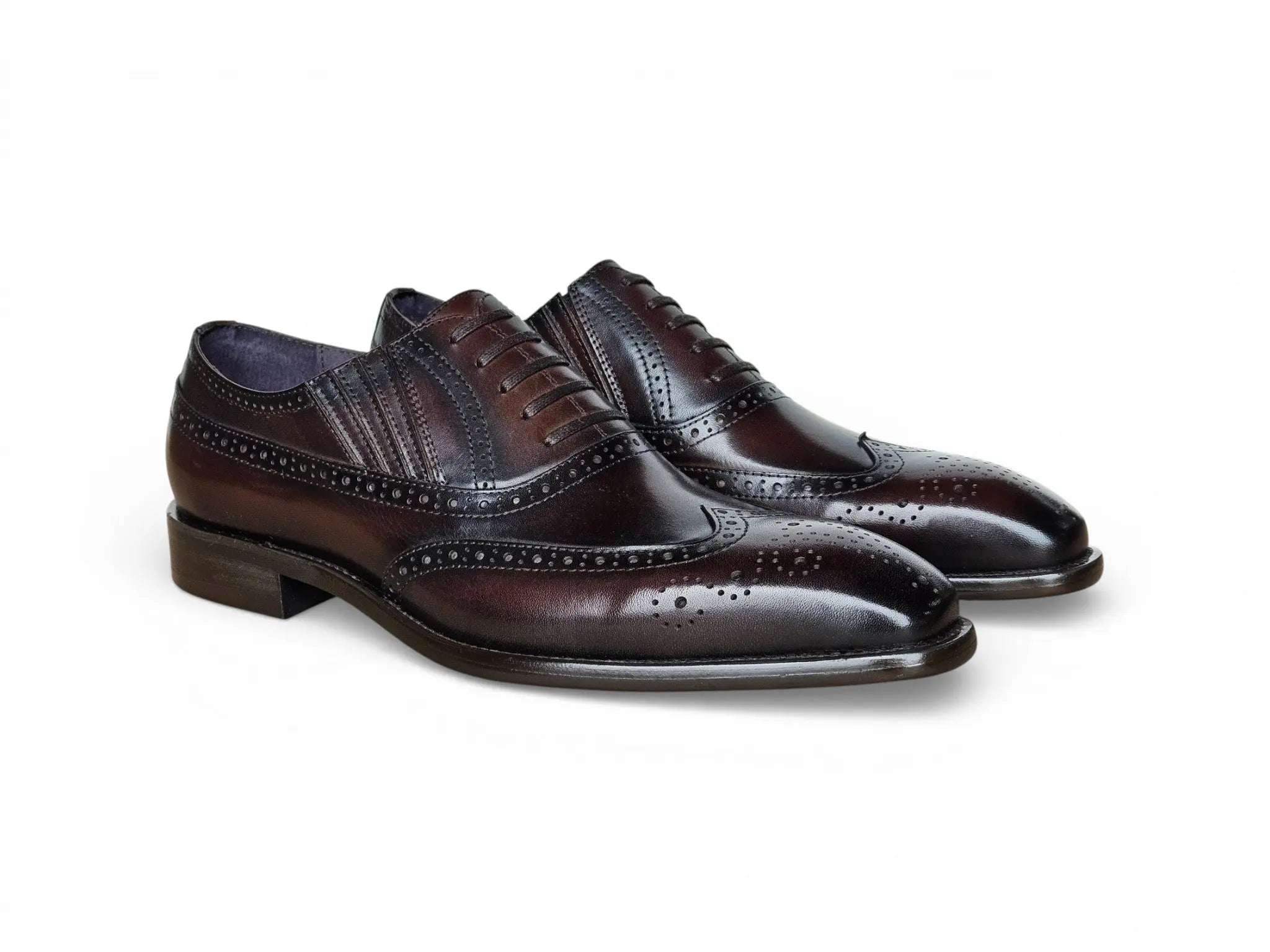 Wingtip Slip-on Oxford Carrucci
