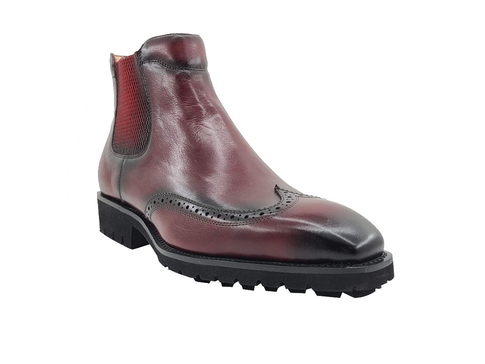 Chelsea Boot with Wingtip, lightweight lug sole KB515-13