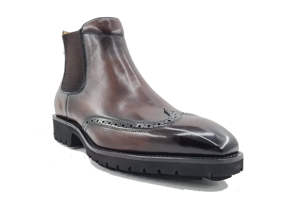 Chelsea Boot with Wingtip, lightweight lug sole KB515-13