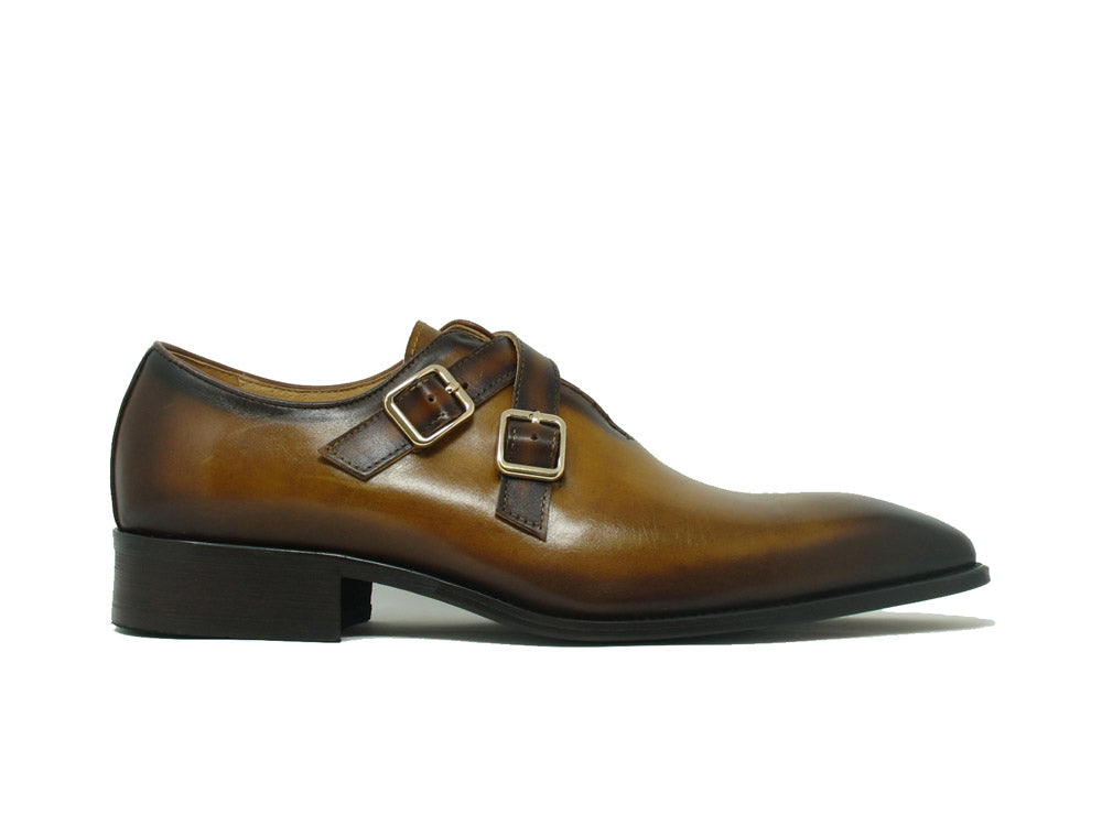 KS503-60 Carrucci Cross Strap Leather Loafer