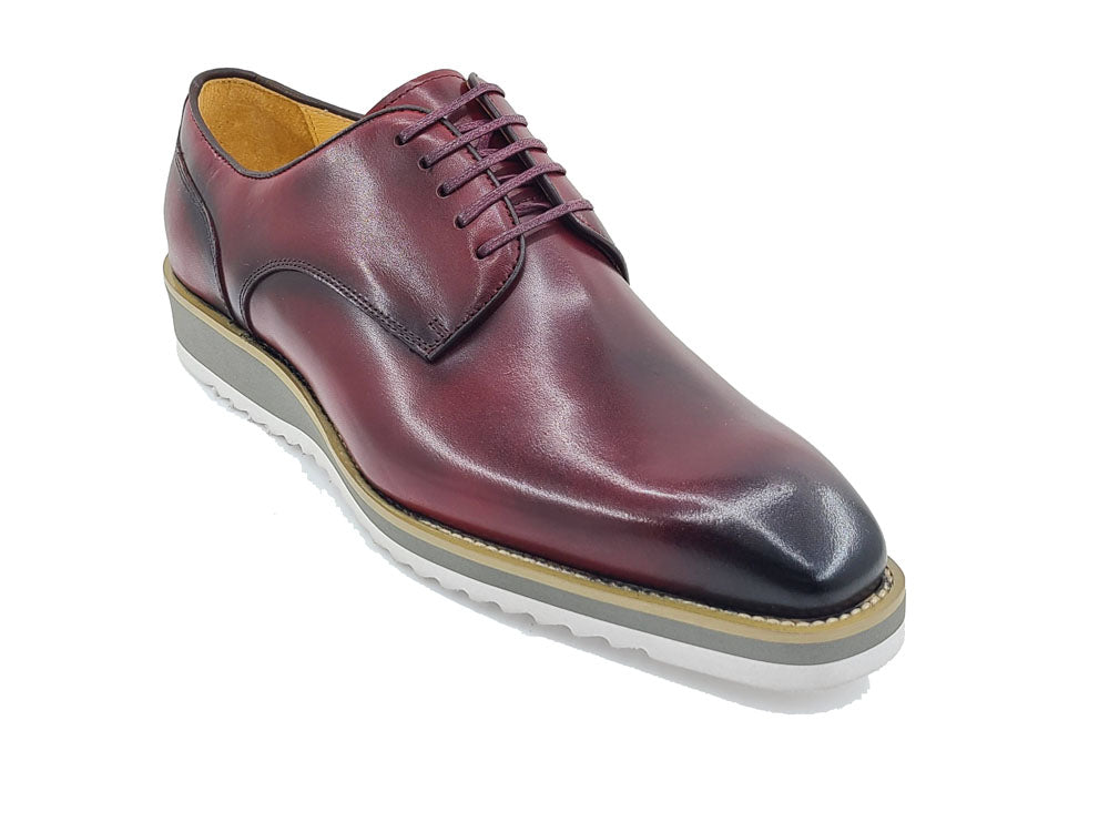 Carrucci Lace-up Leather Derby