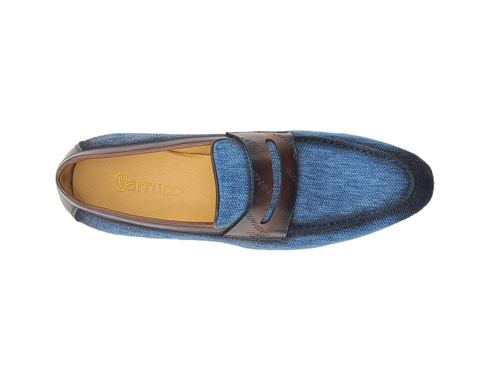 Life Style Penny Loafer W Leather Trim