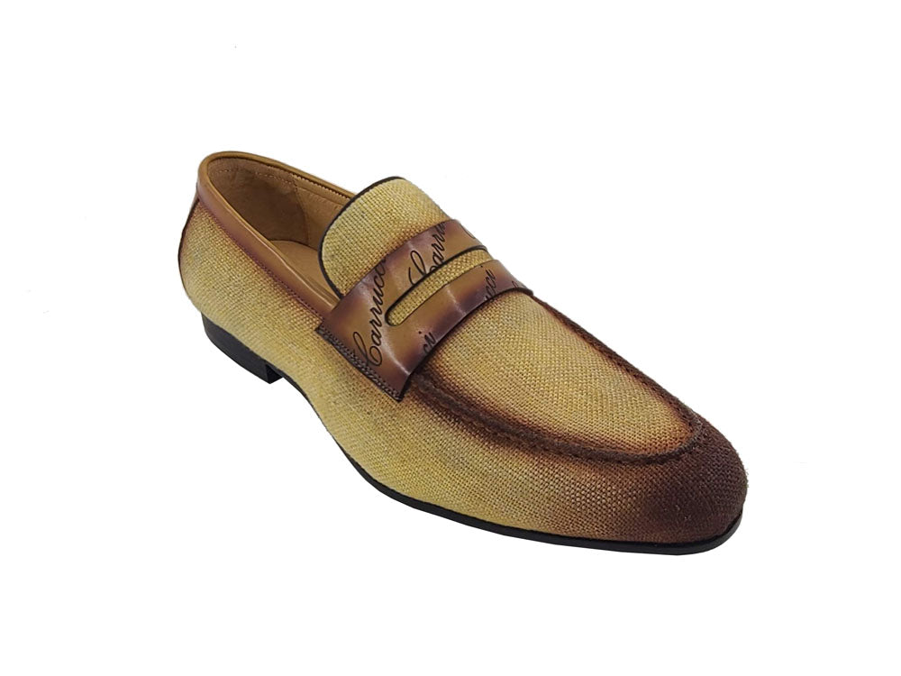 Life Style Penny Loafer W Leather Trim