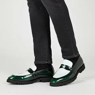 Lug-Sole-Loafers Carrucci Shoes