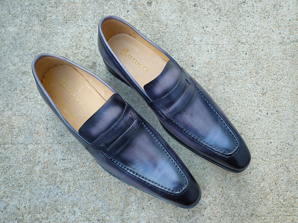 Signature Leather Penny Loafer Slip-on
