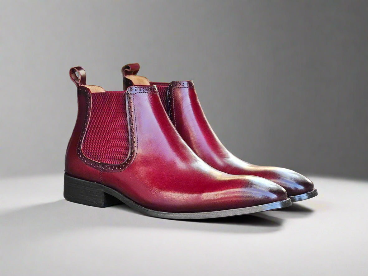 Hand Burnished Chelsea Boots