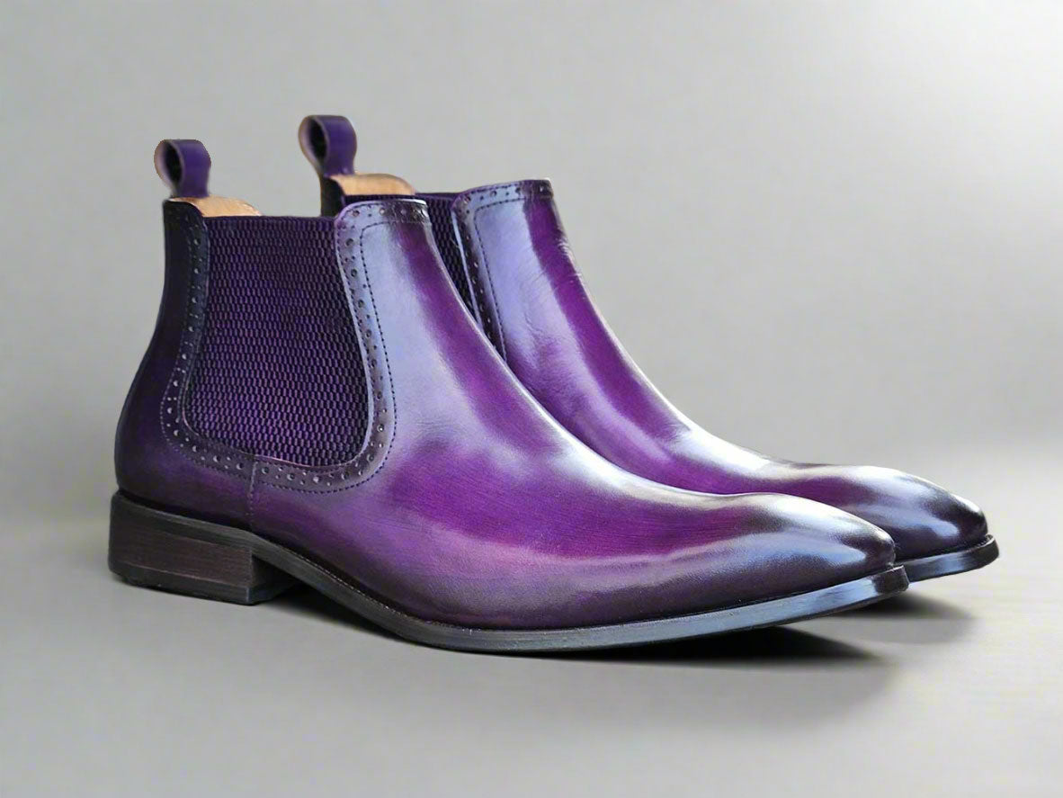 Hand Burnished Chelsea Boots