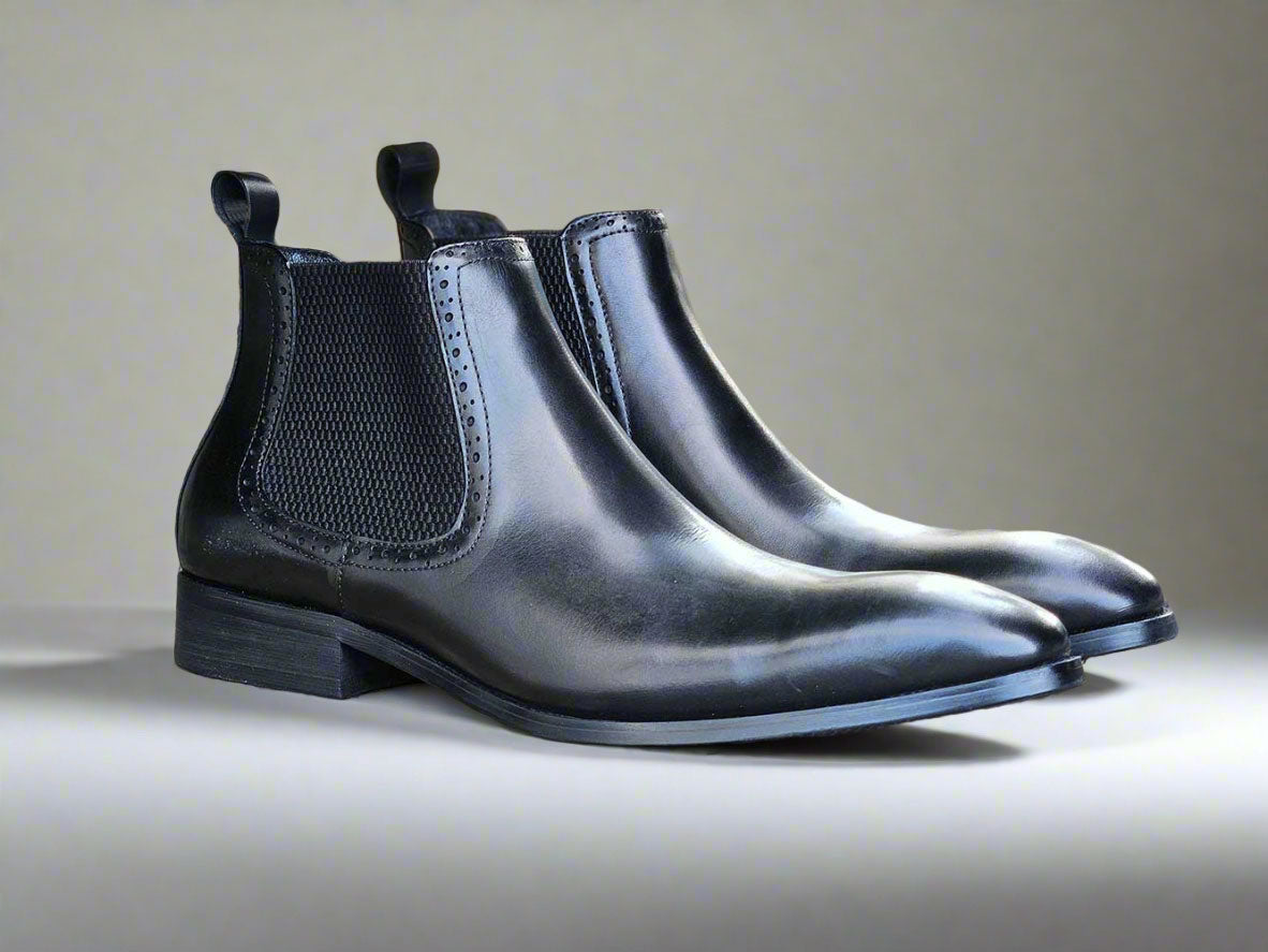 Hand Burnished Chelsea Boots