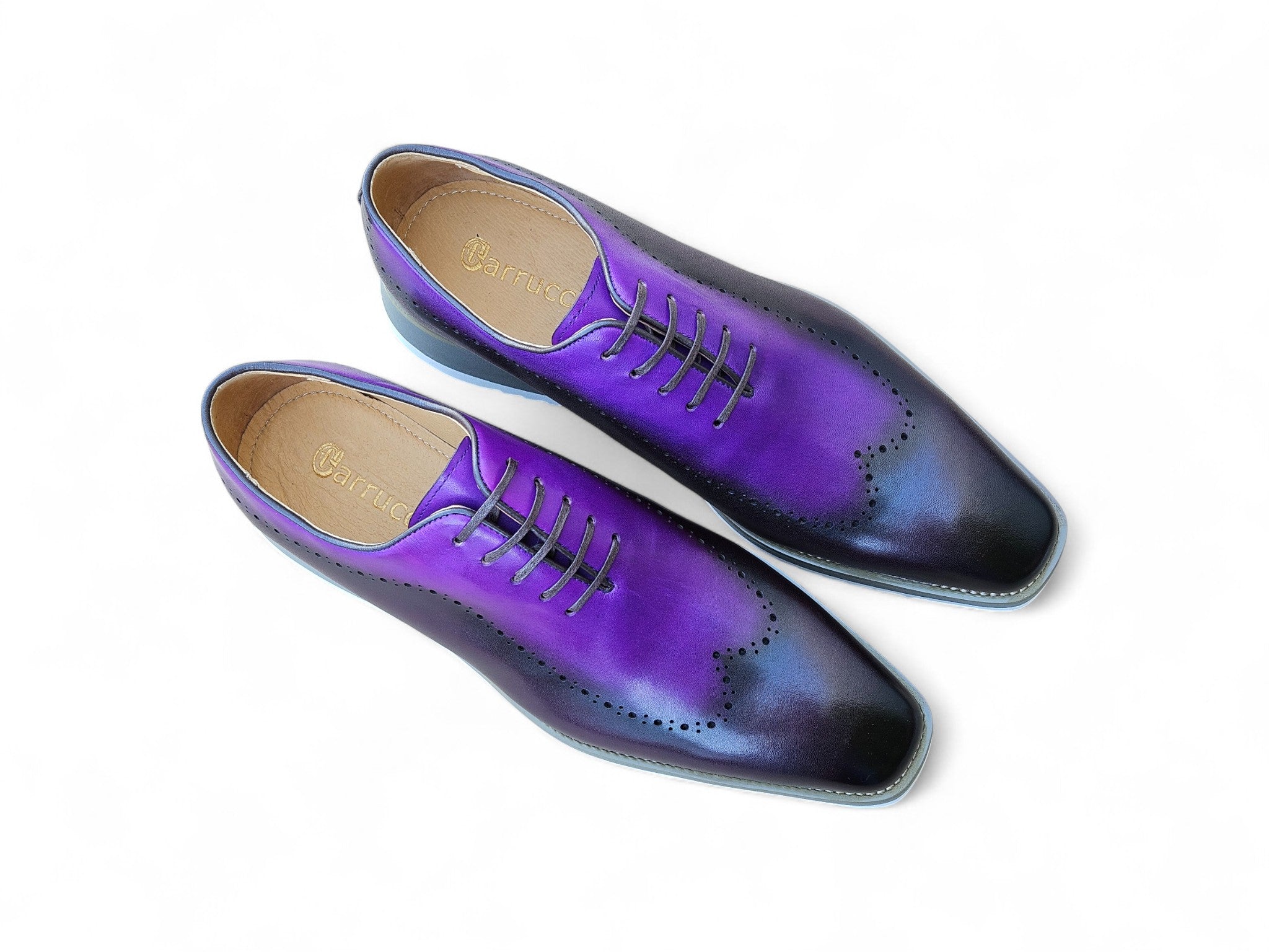Two Tone Oxford With Lightweight Sole Carrucci
