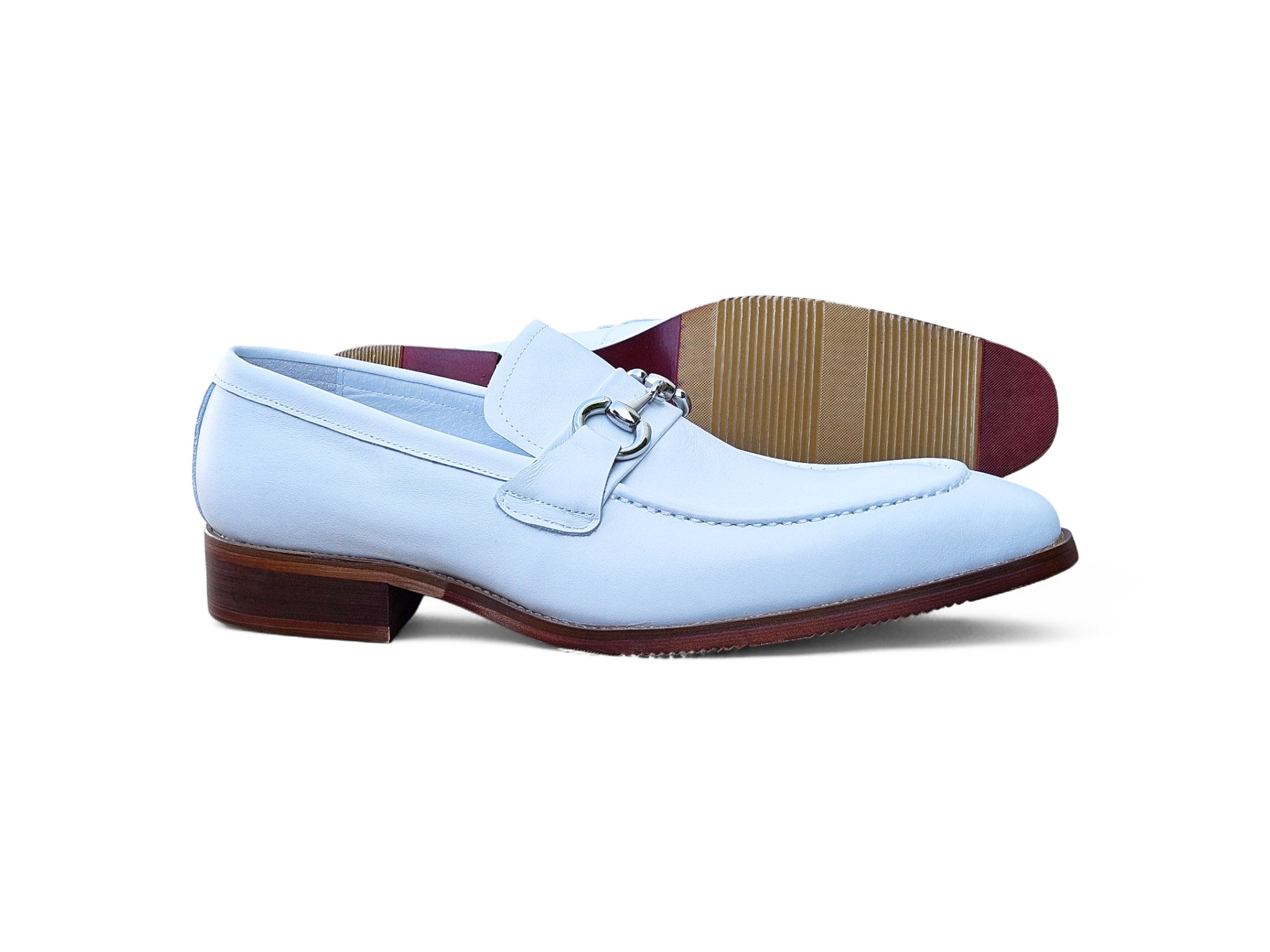 Men's Burnished Signature Buckle Loafer Carrucci