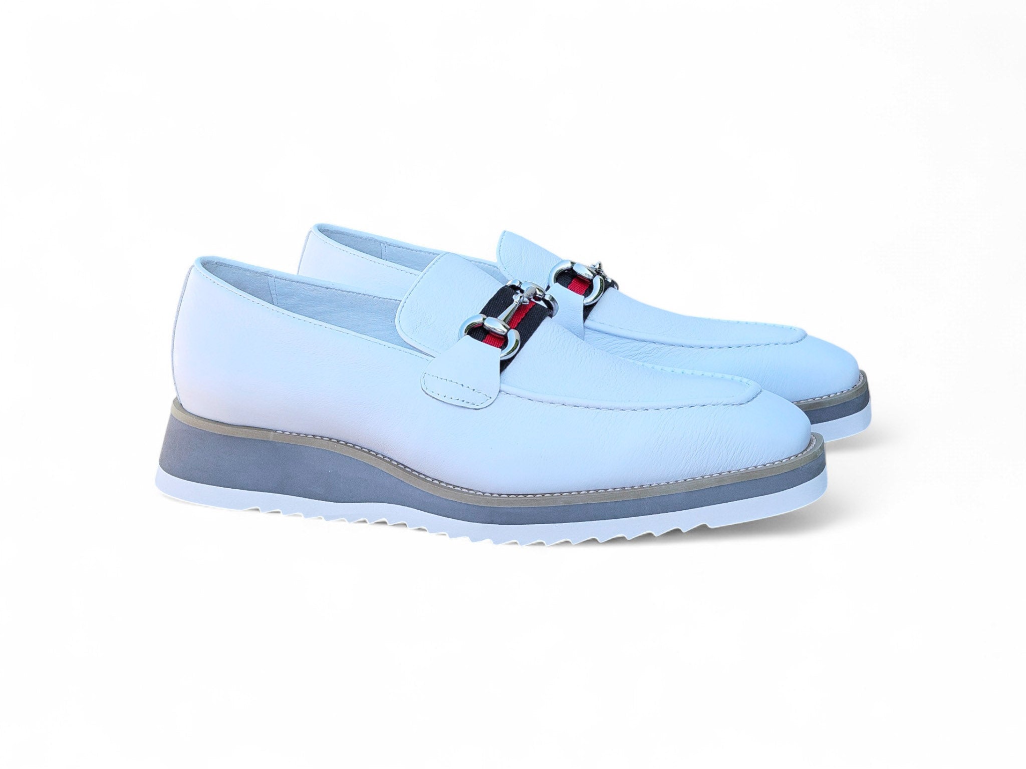 Calfskin Slip-On Horsebit Loafer Carrucci