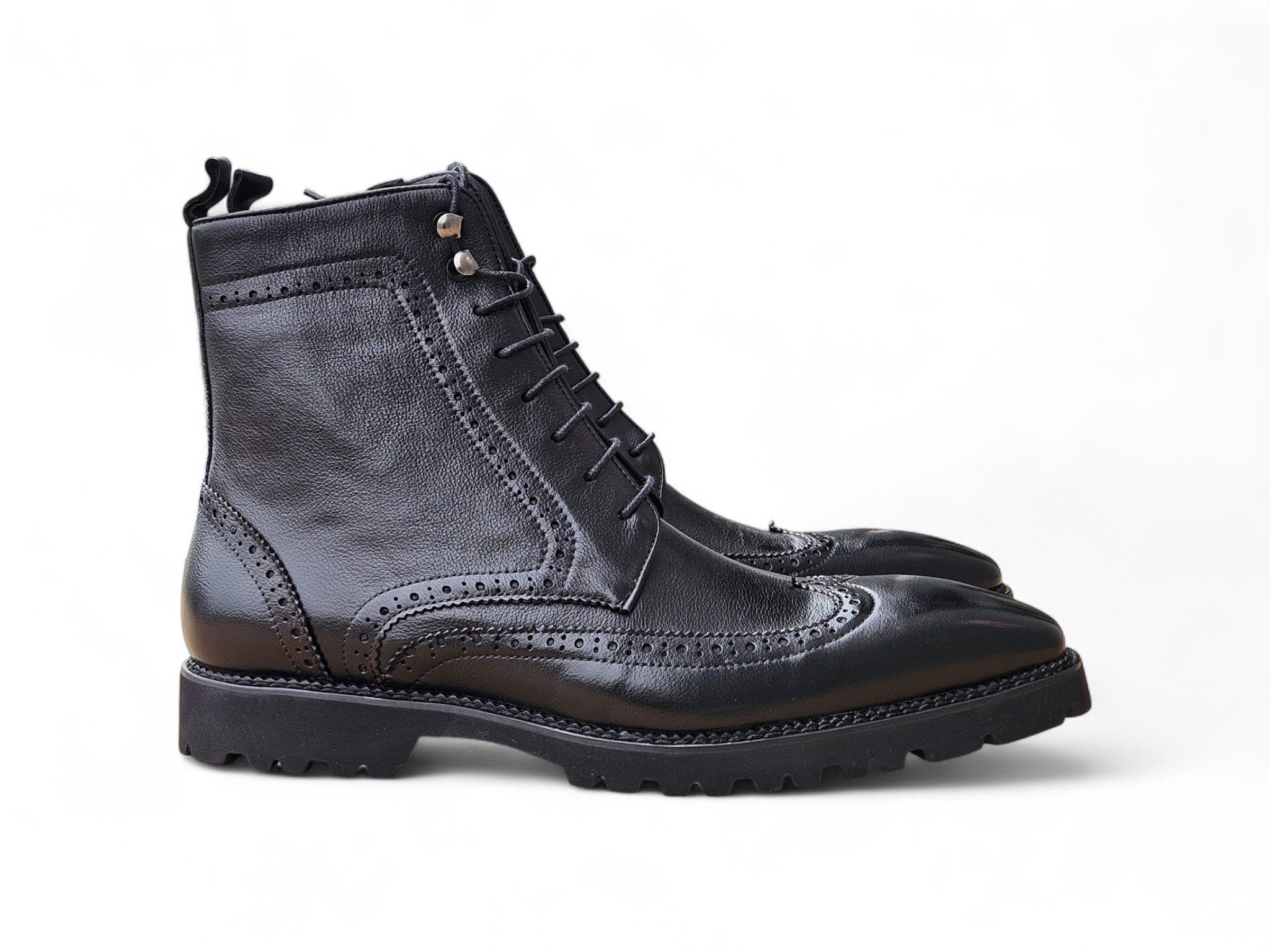 Hudson Wingtip Boot Lug Sole