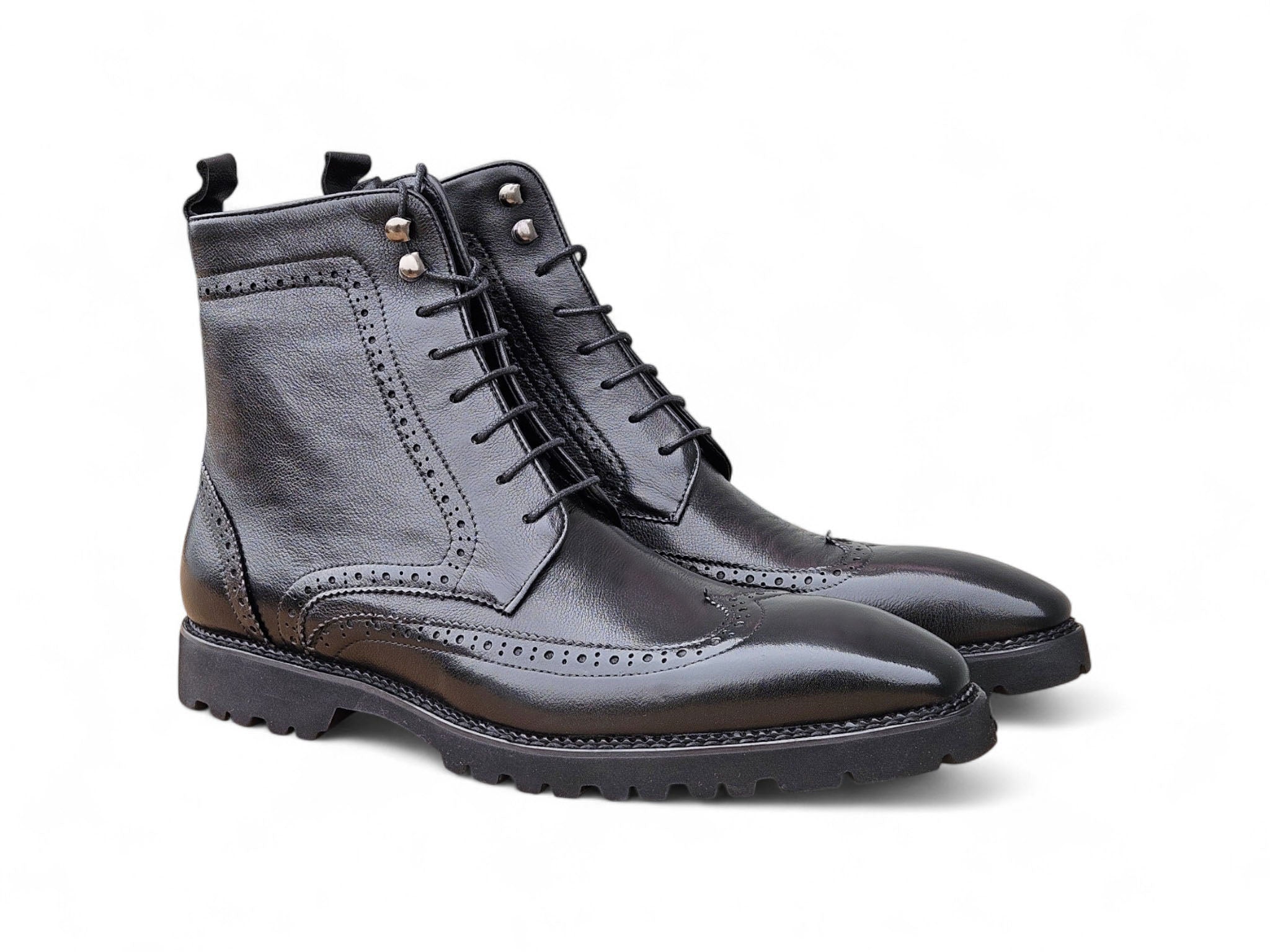 Hudson Wingtip Boot Lug Sole