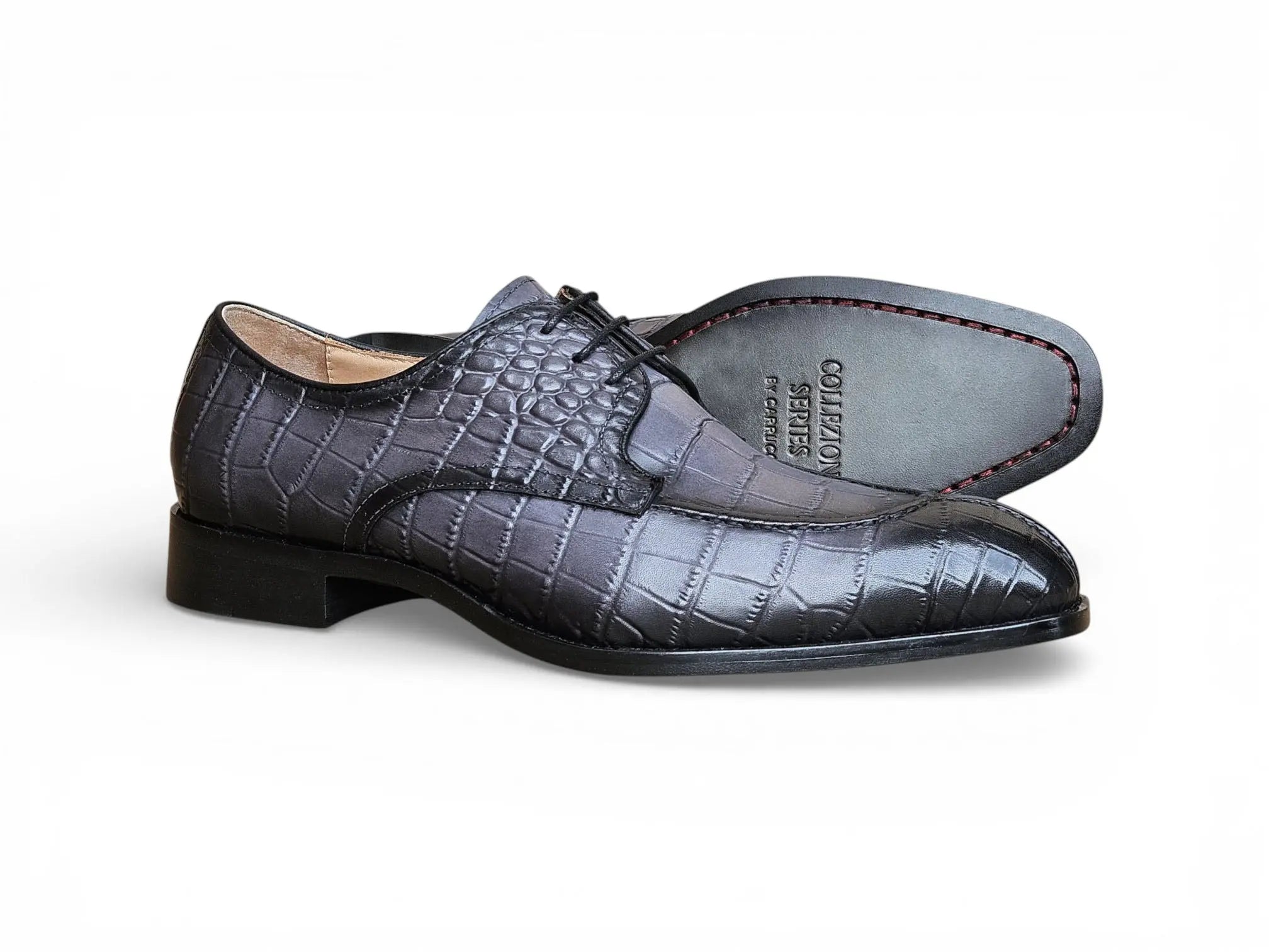 Allen II Embossed Split Toe Derby Carrucci