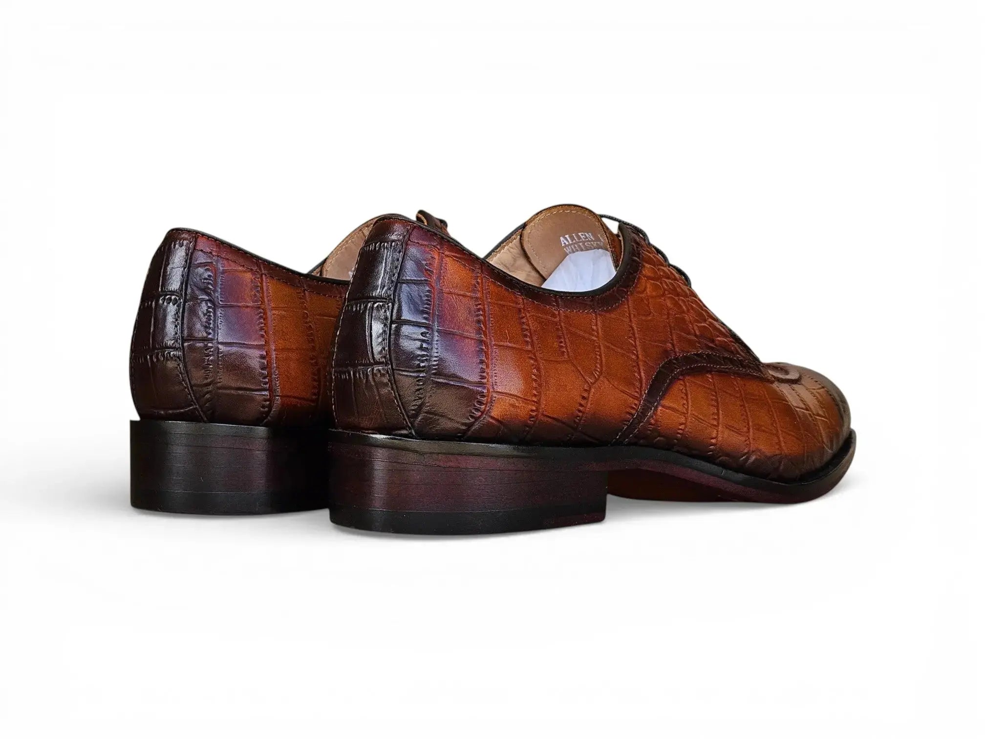 Allen II Embossed Split Toe Derby Carrucci