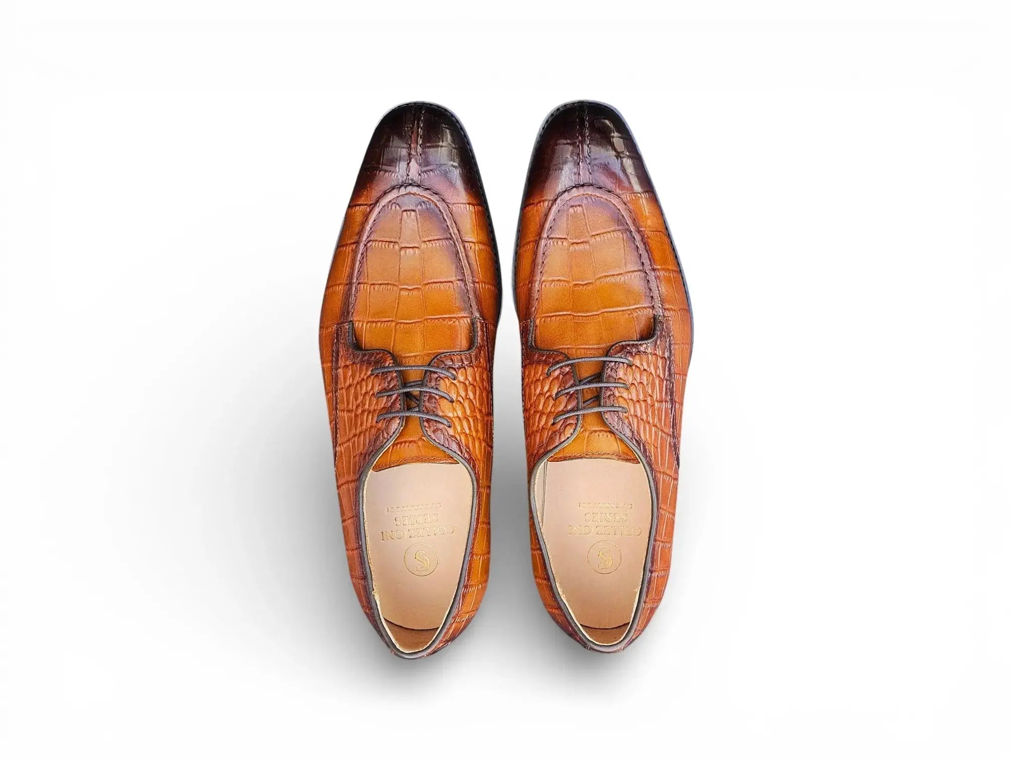 Allen II Embossed Split Toe Derby Carrucci