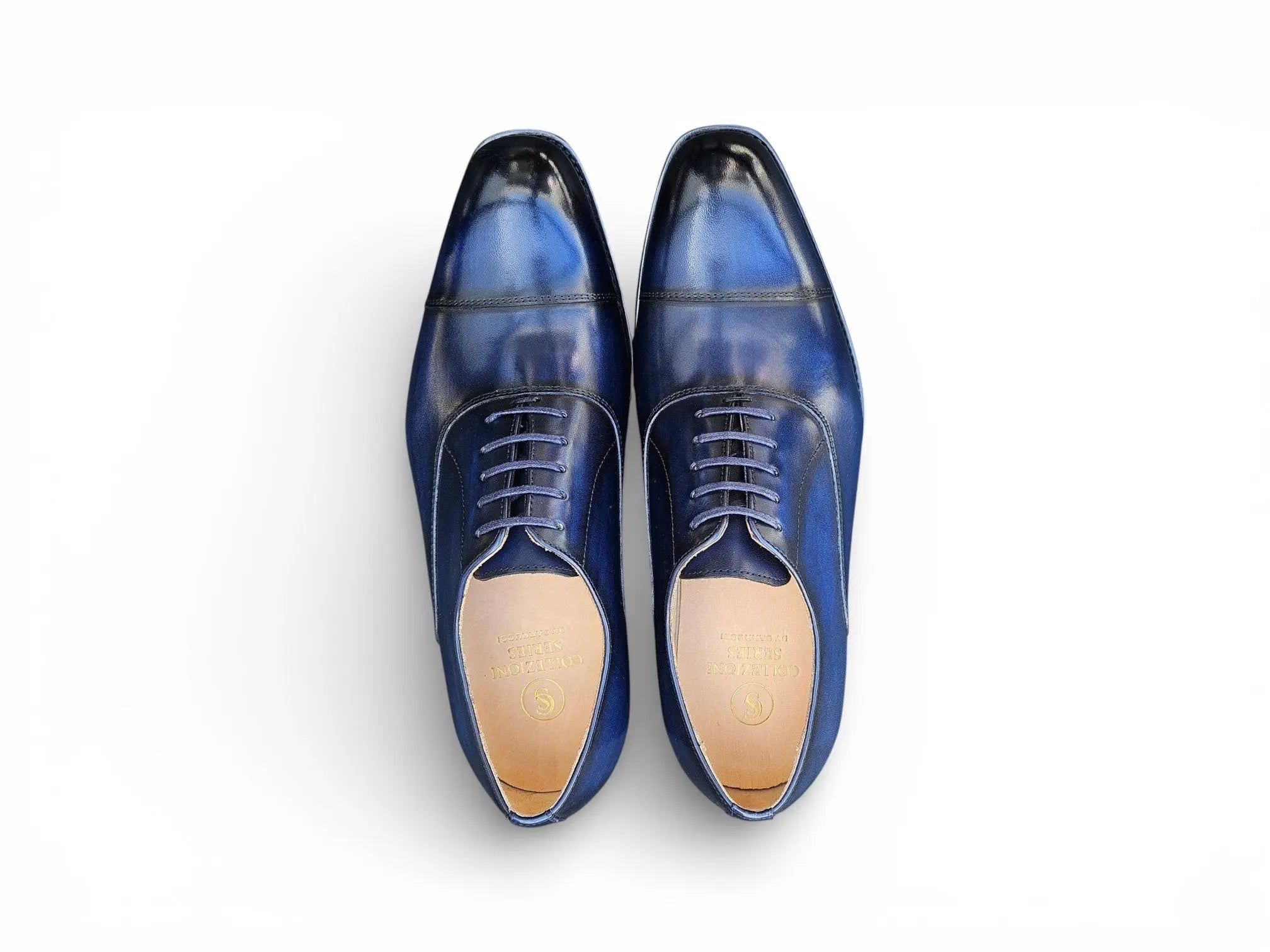 Avon Cap Toe Oxford in Leather Sole Carrucci