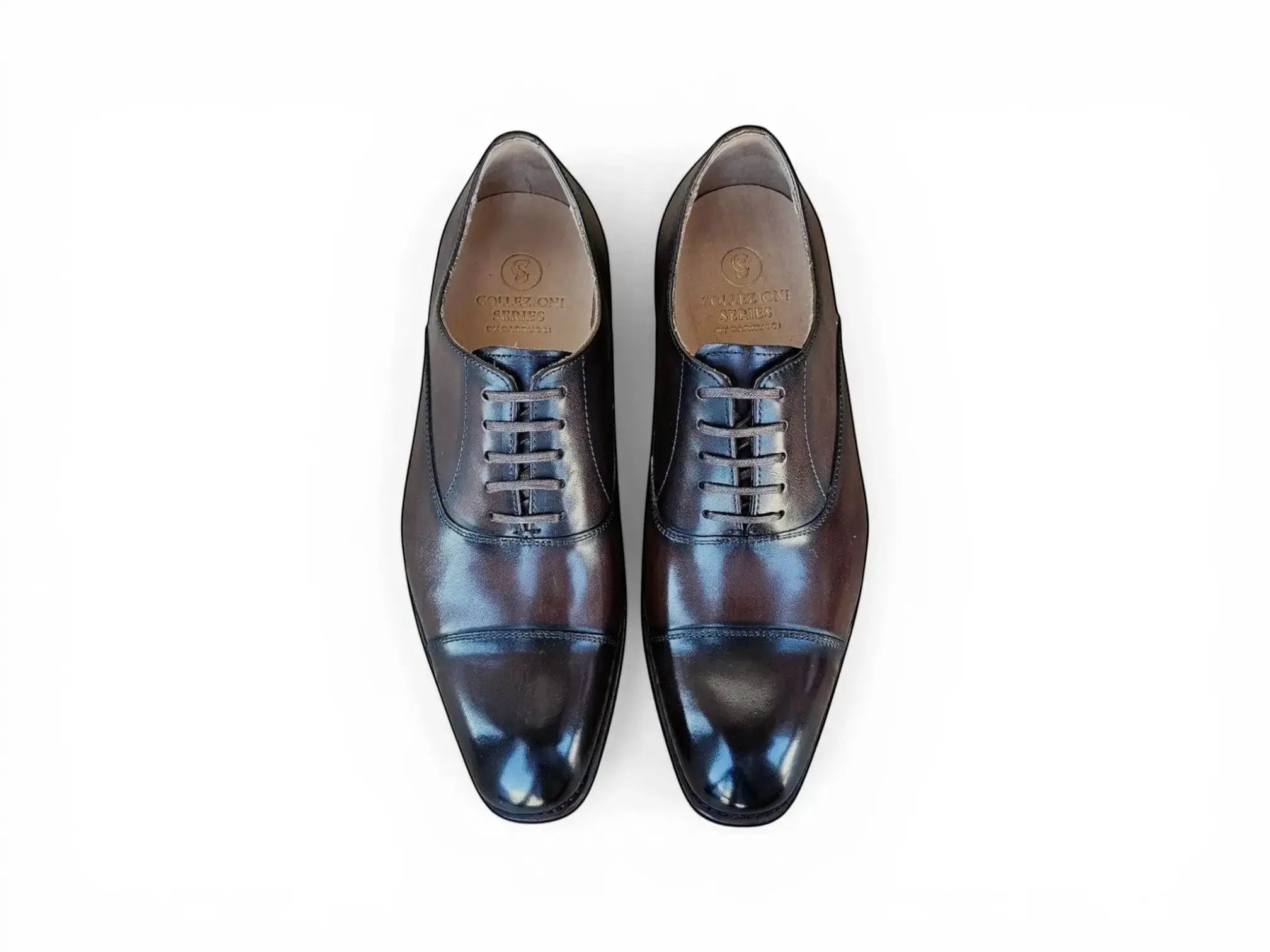 Avon Cap Toe Oxford in Leather Sole Carrucci