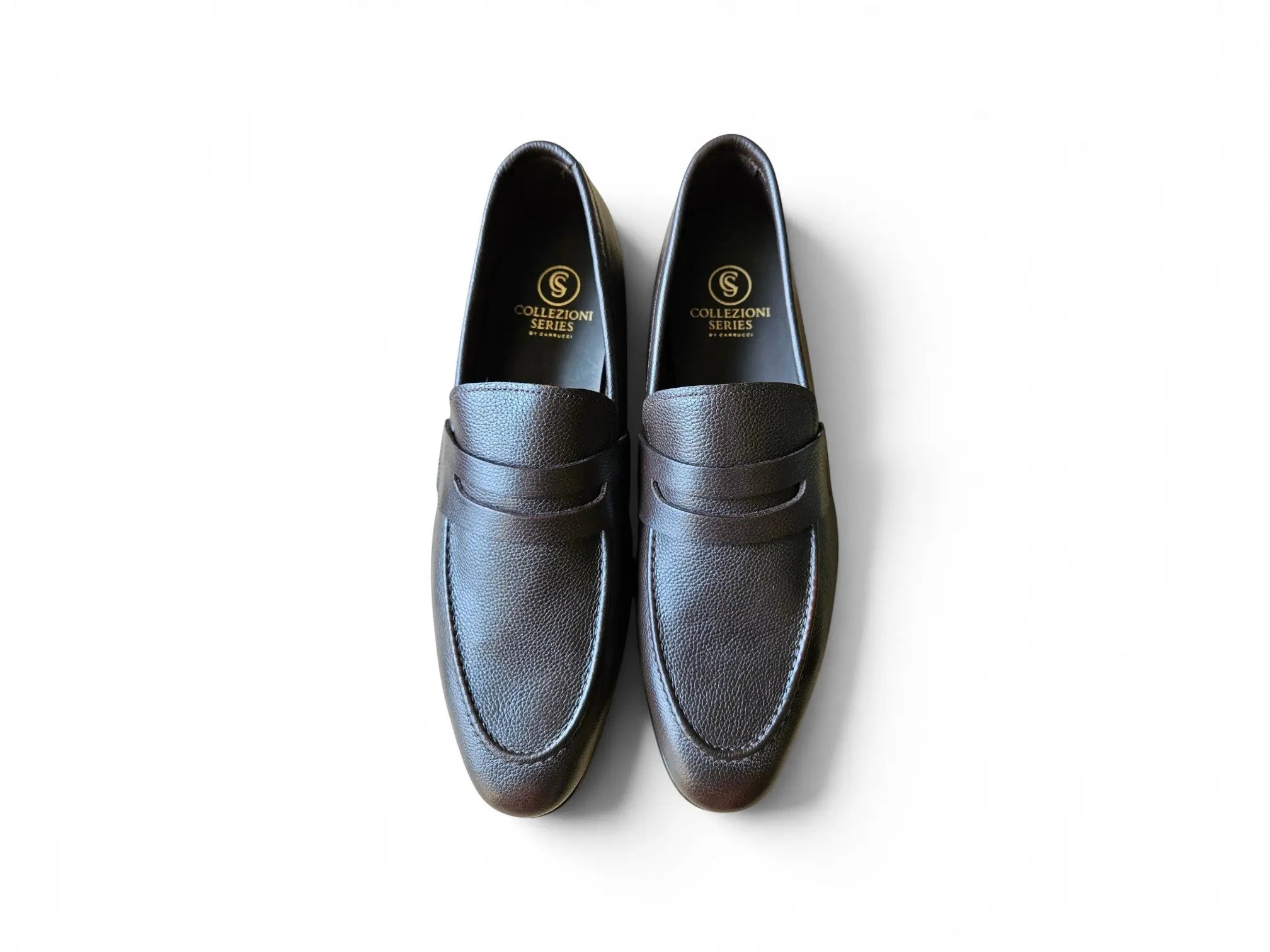 Axel Penny Loafer Tumble Leather Carrucci