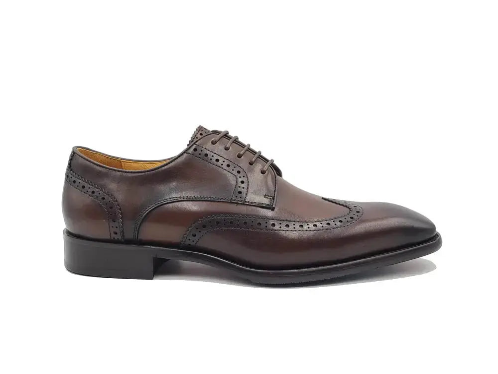Blucher Style Wingtip Oxford Carrucci