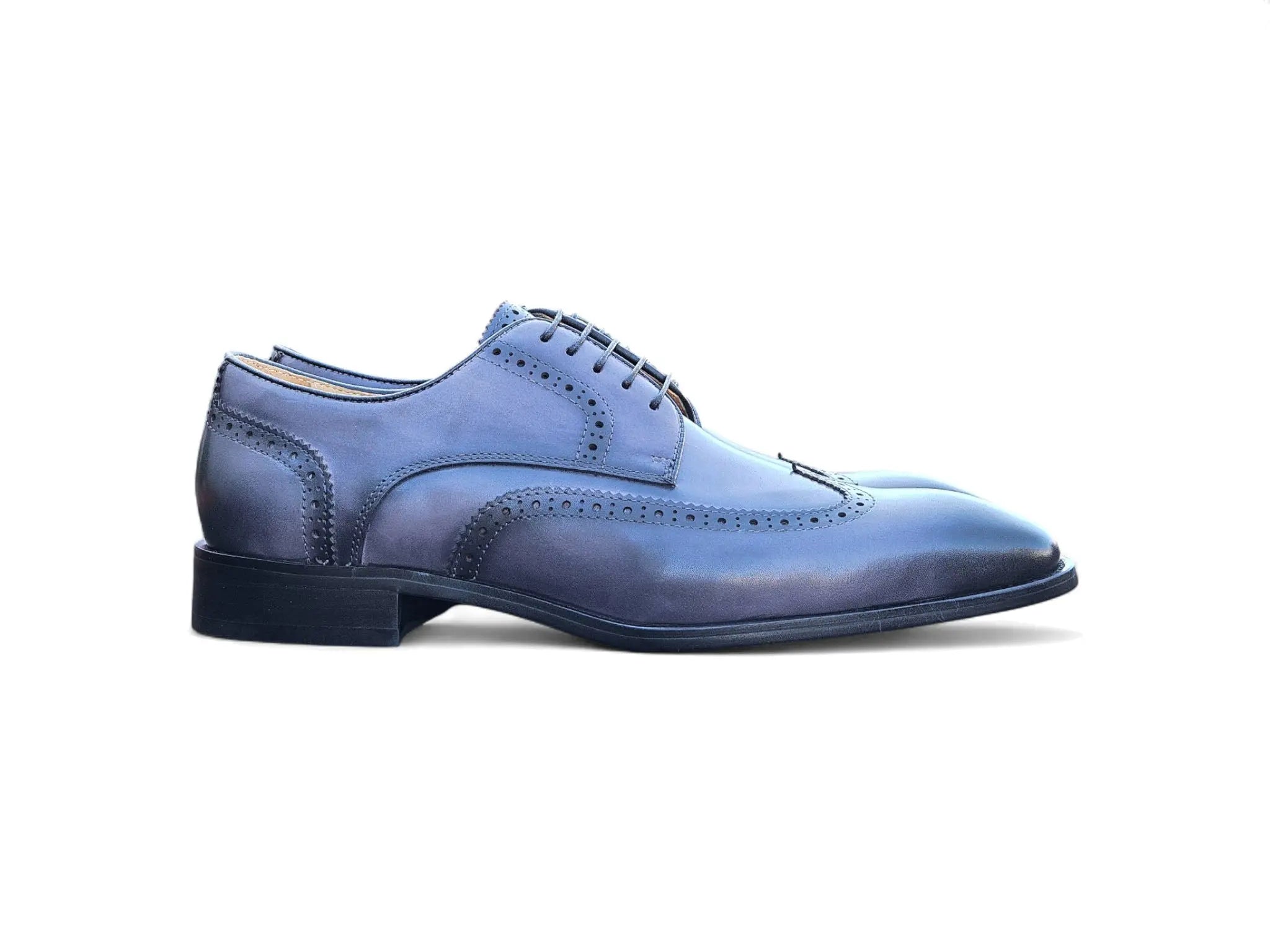Blucher Style Wingtip Derby Carrucci