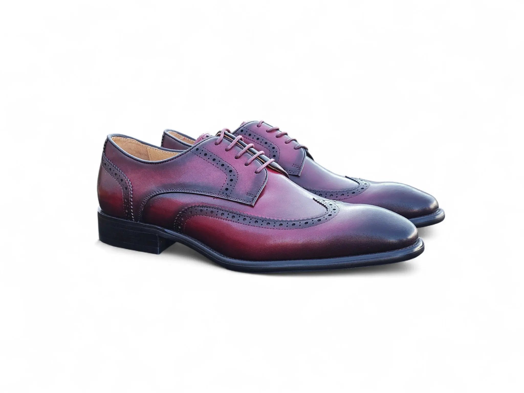 Blucher Style Wingtip Derby Carrucci