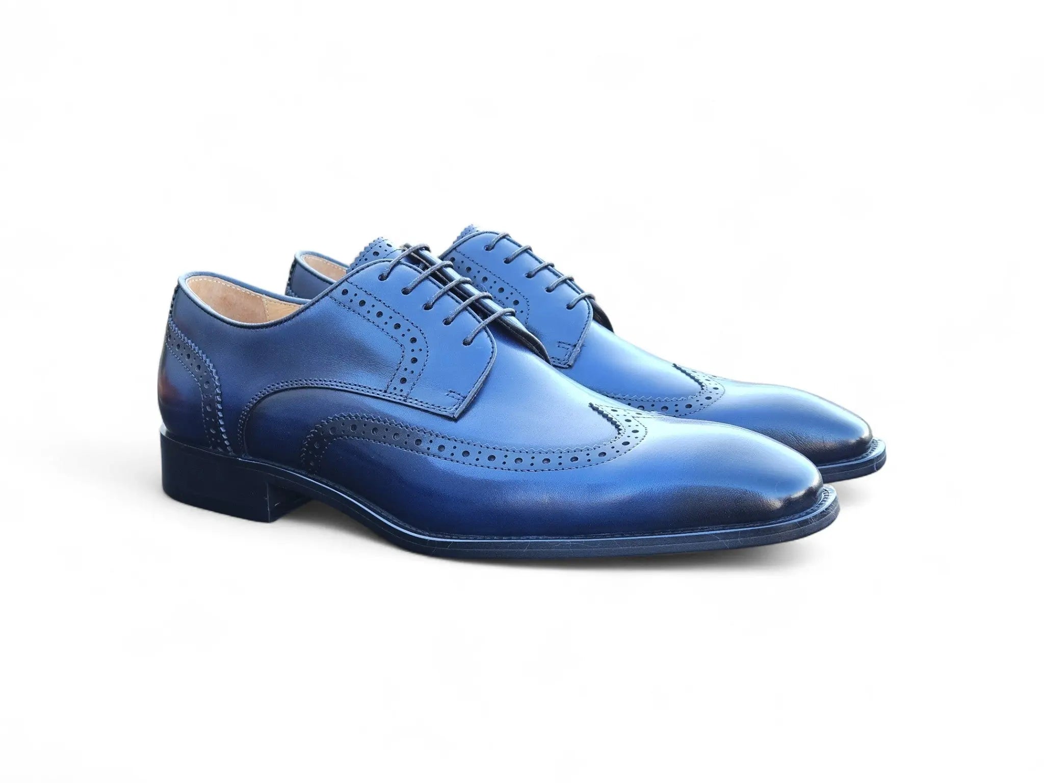 Blucher Style Wingtip Derby Carrucci