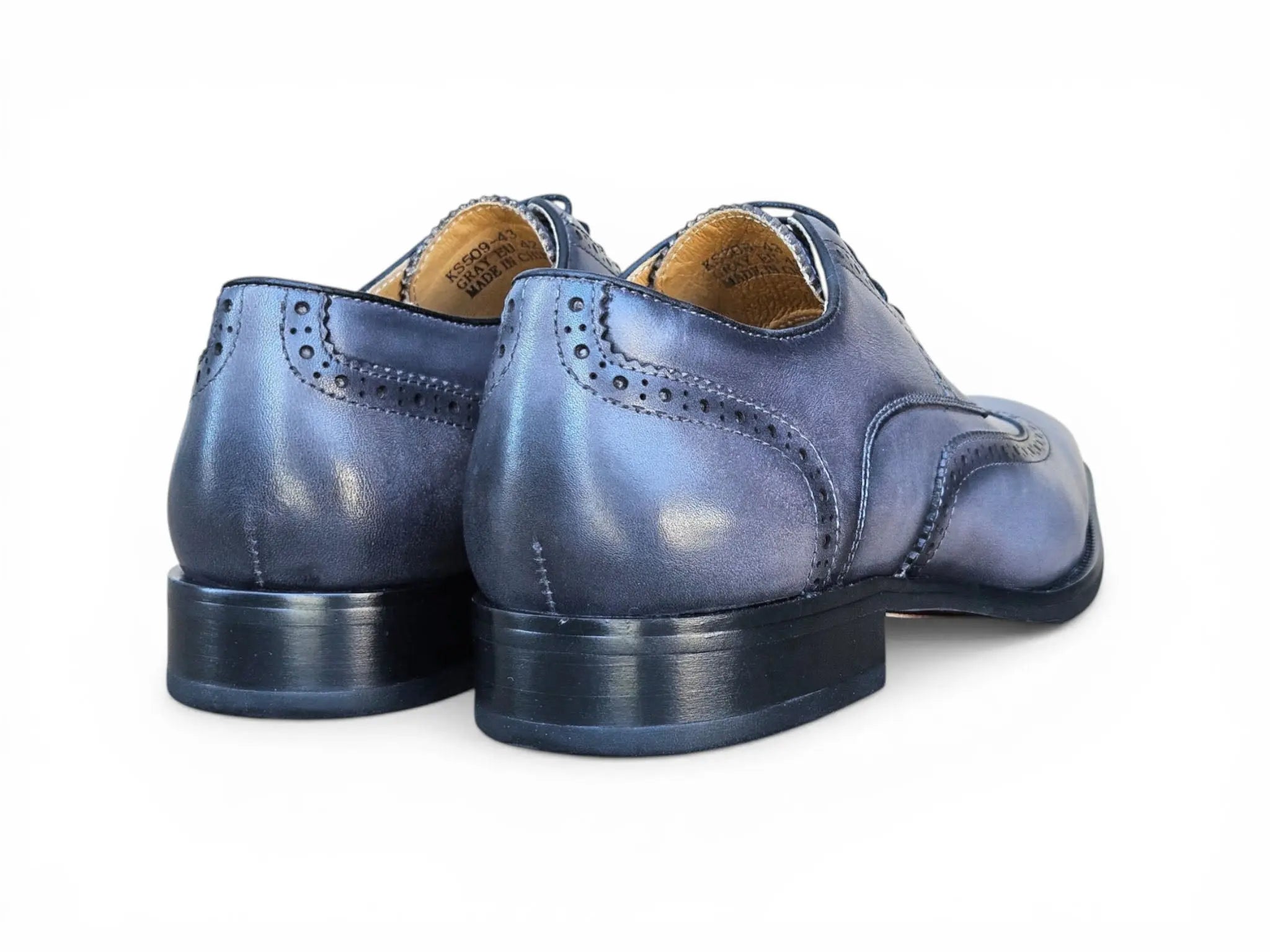 Blucher Style Wingtip Derby Carrucci