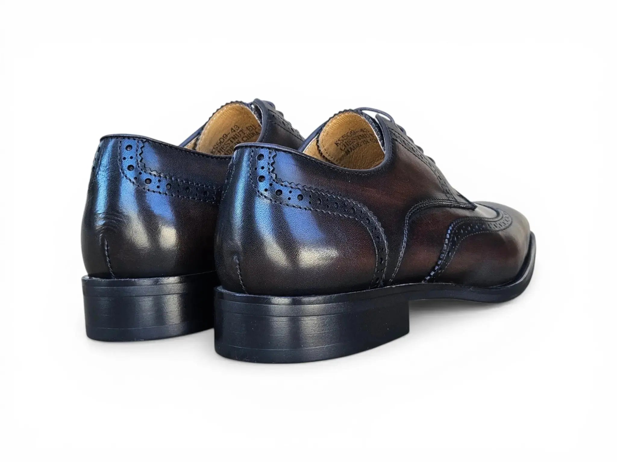 Blucher Style Wingtip Derby Carrucci