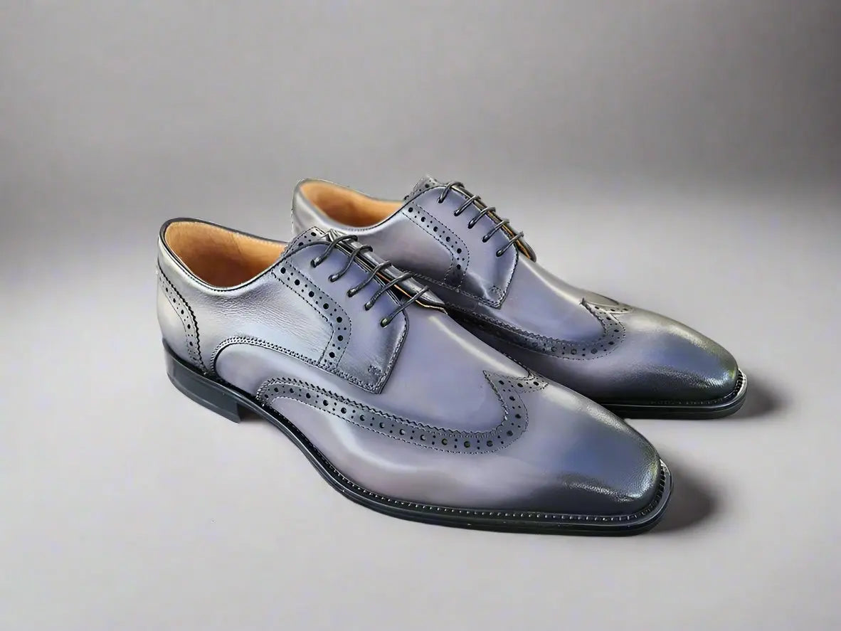 Blucher Style Wingtip Oxford Carrucci