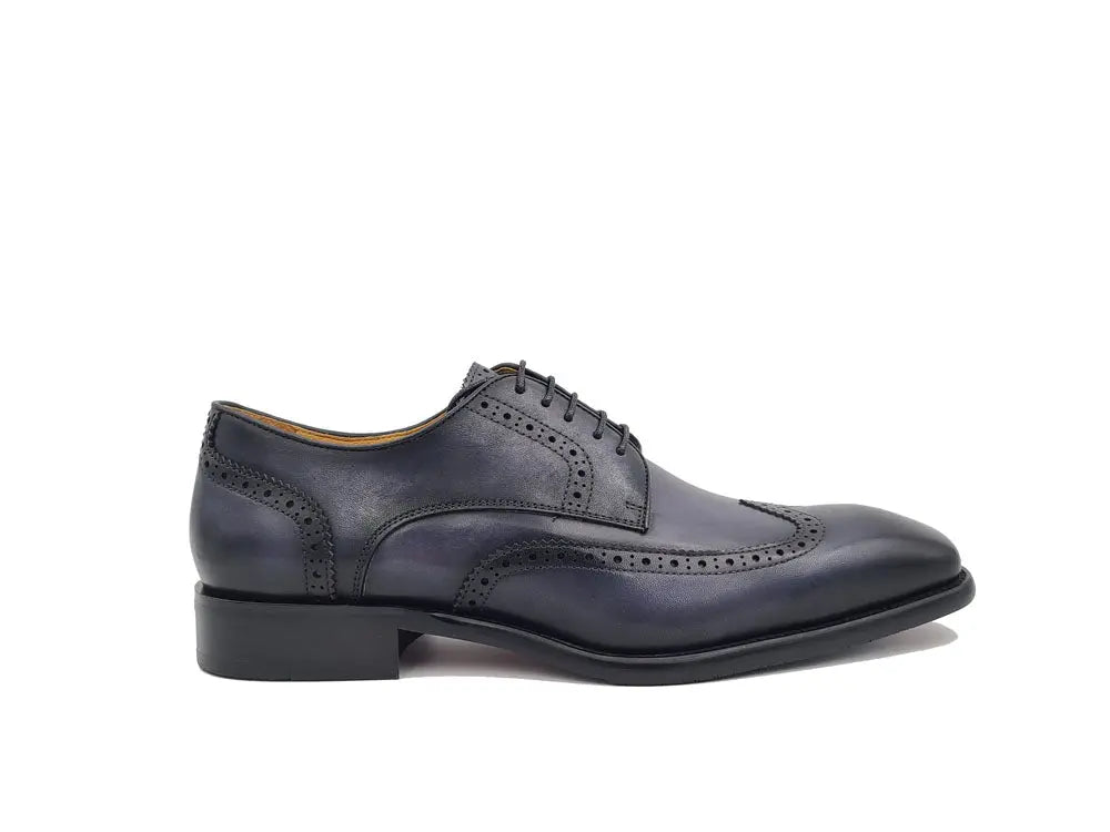 Blucher Style Wingtip Oxford Carrucci