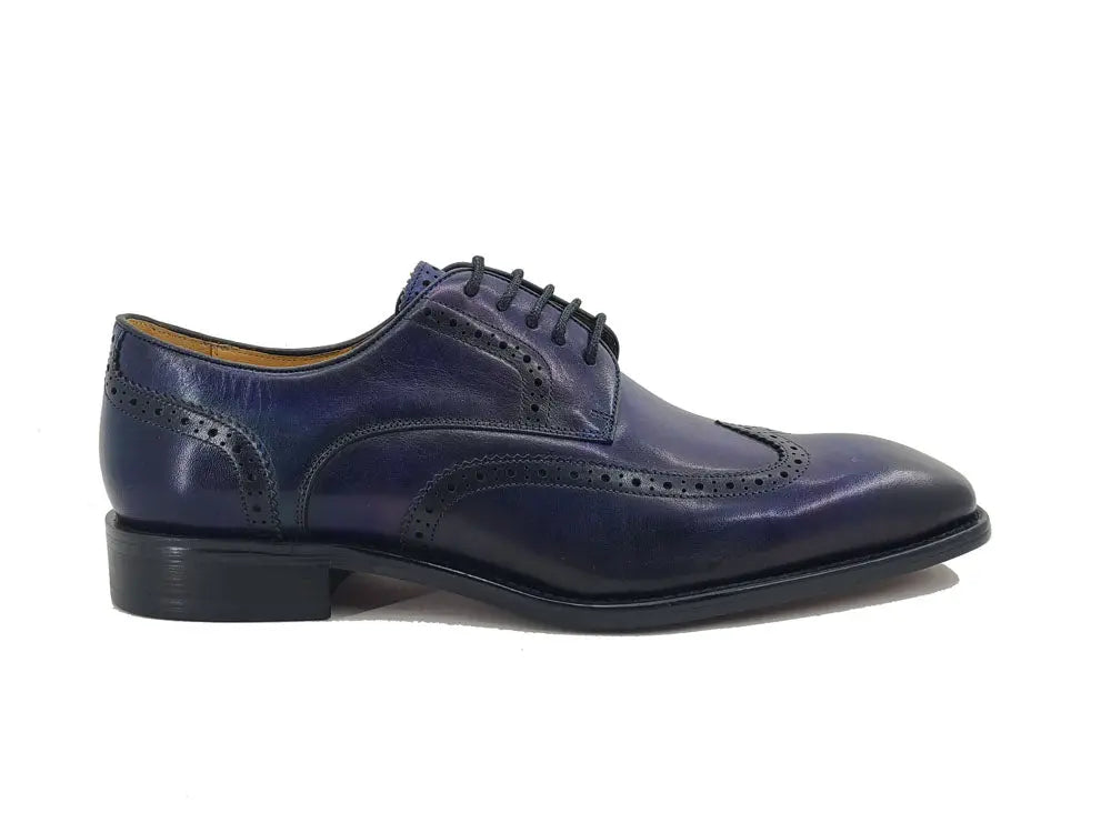 Blucher Style Wingtip Oxford Carrucci