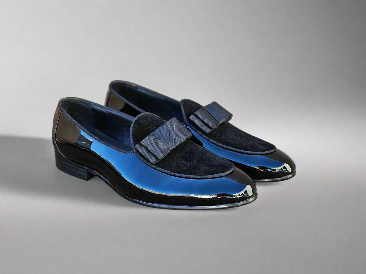 Bow Tie Patent Leather Formal Shoe Carrucci