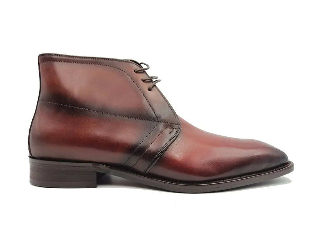 Burnished Calfskin Chukka Boot Carrucci