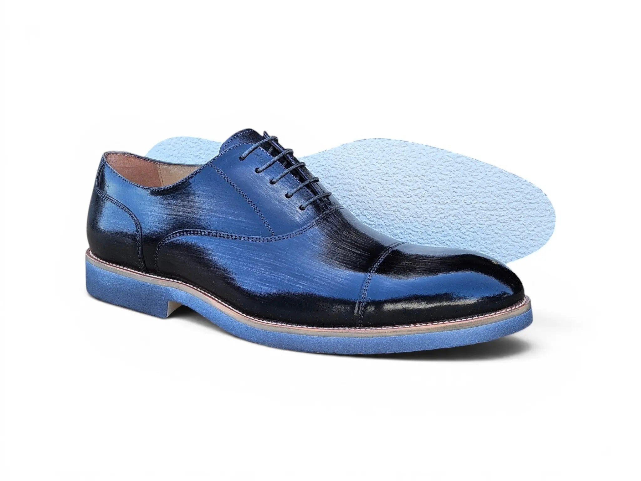 Burnished Cap Toe Oxford Carrucci
