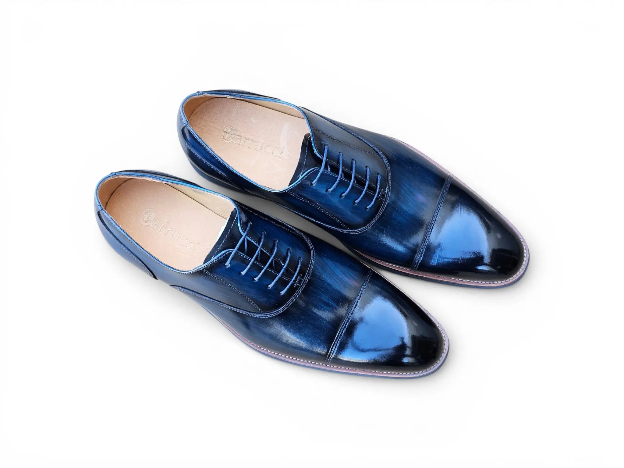 Burnished Cap Toe Oxford Carrucci