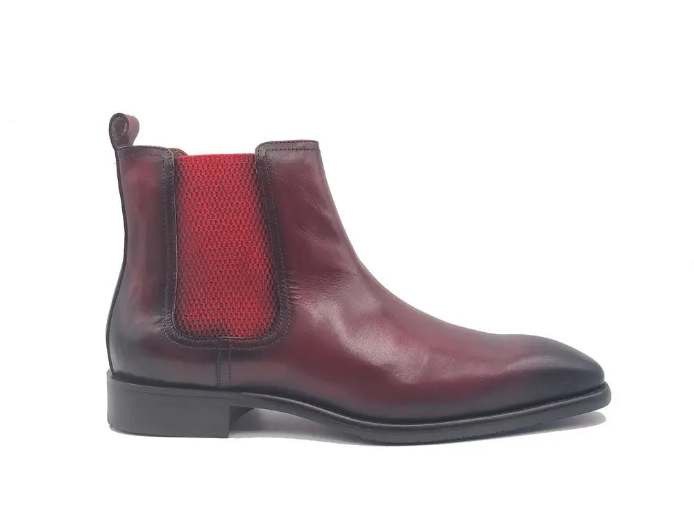 Calfskin Leather Chelsea Boot Carrucci