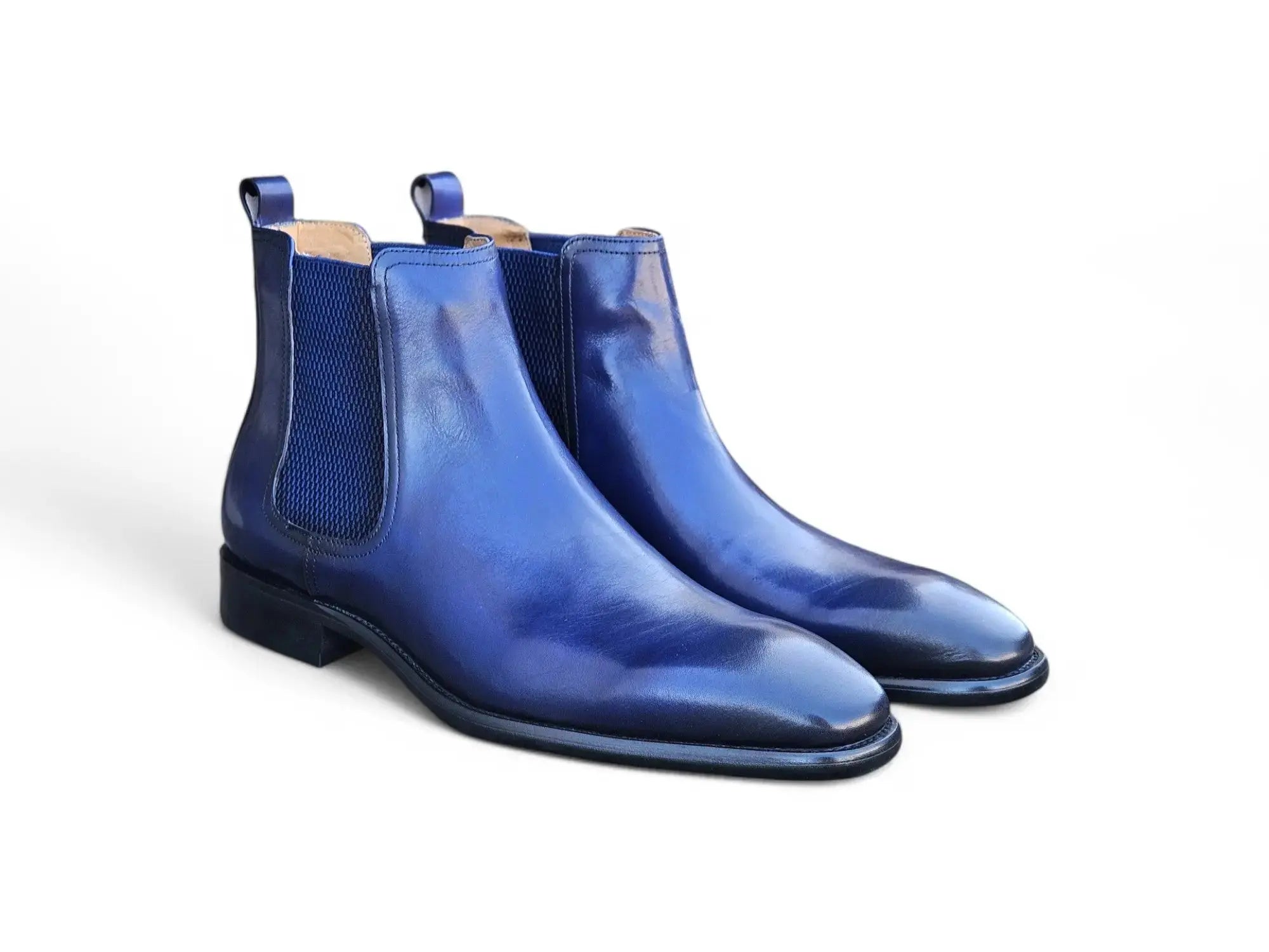 Calfskin Leather Chelsea Boot Carrucci