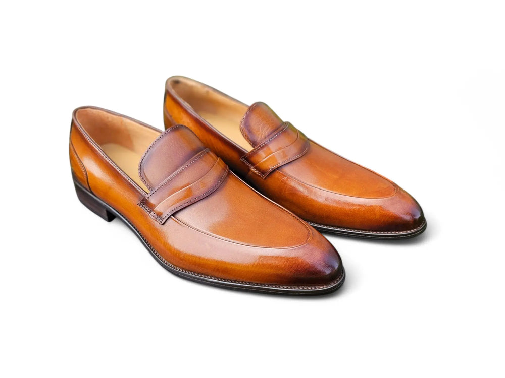 Mocassins Carducci Penny Loafers - Taille UK 6 (40) - Suède Bleu - Occasion
