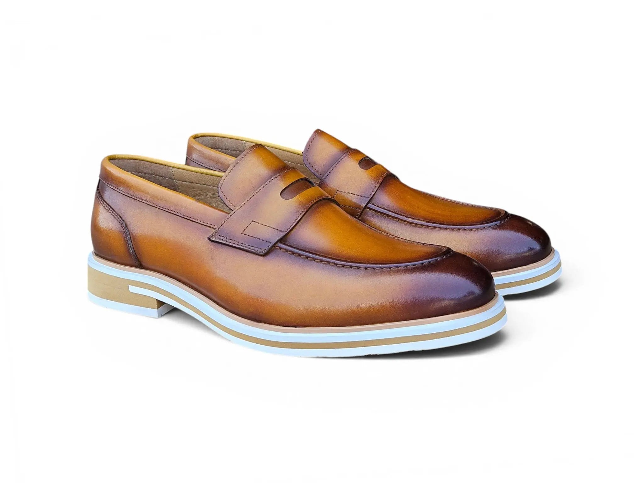 Calfskin Penny Loafer Carrucci