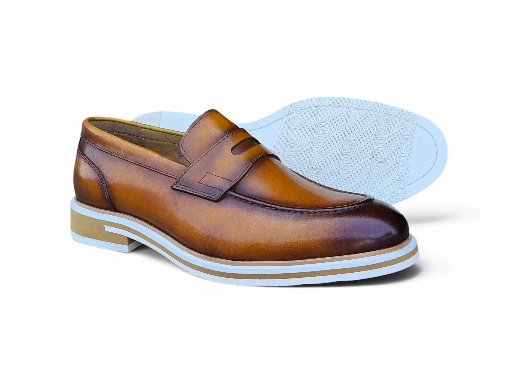 Calfskin Penny Loafer Carrucci