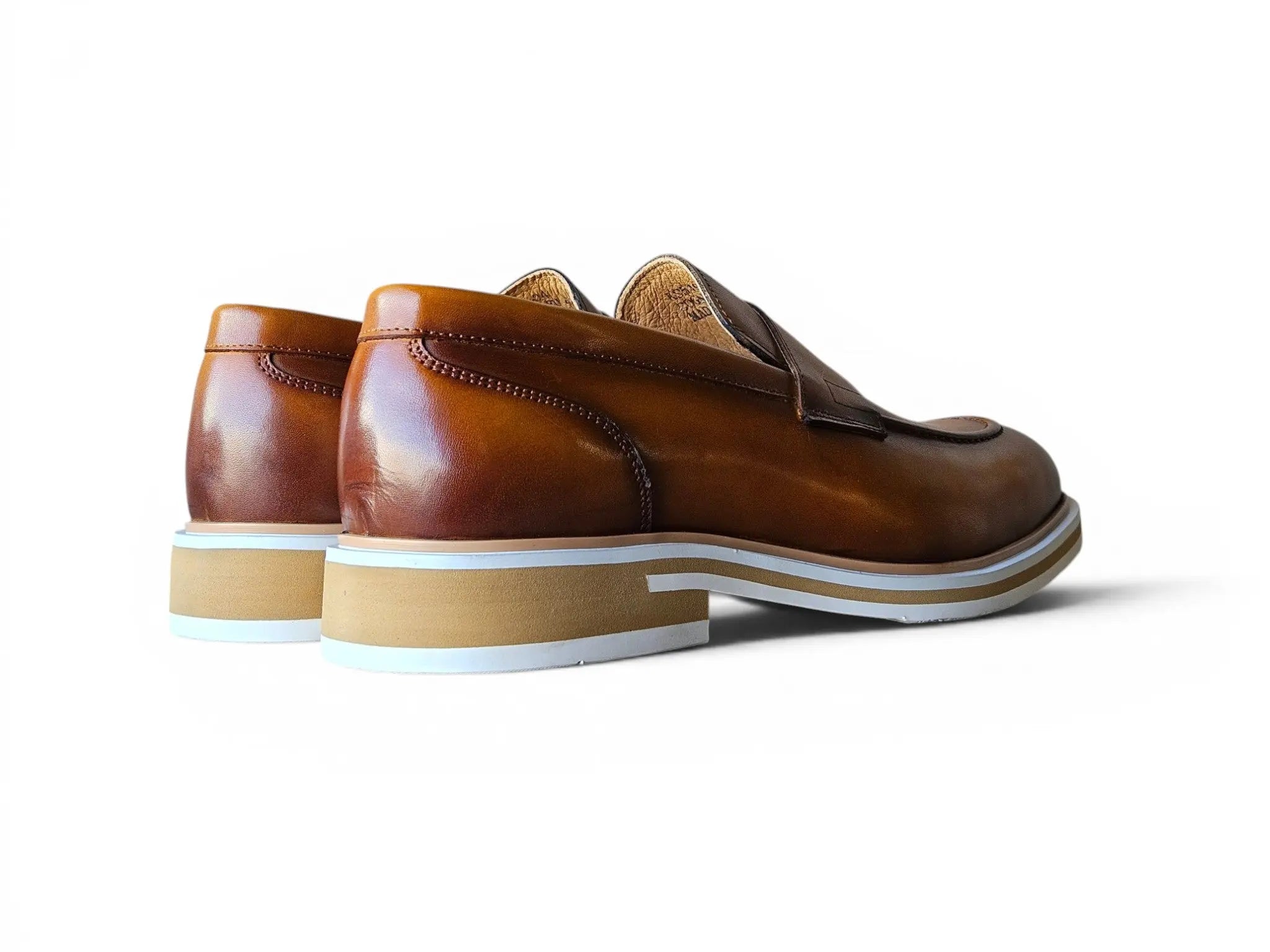 Calfskin Penny Loafer Carrucci