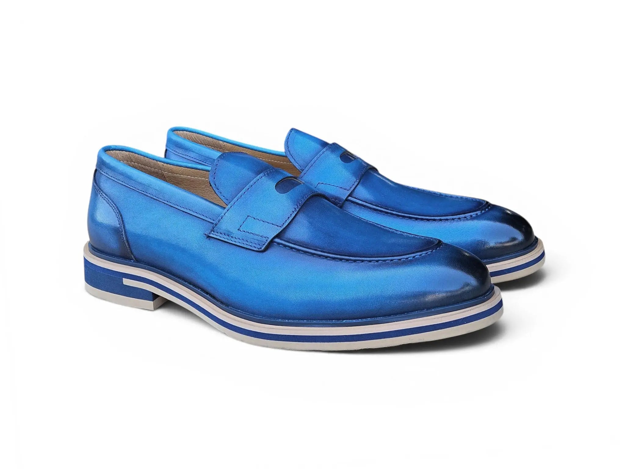 Calfskin Penny Loafer Carrucci