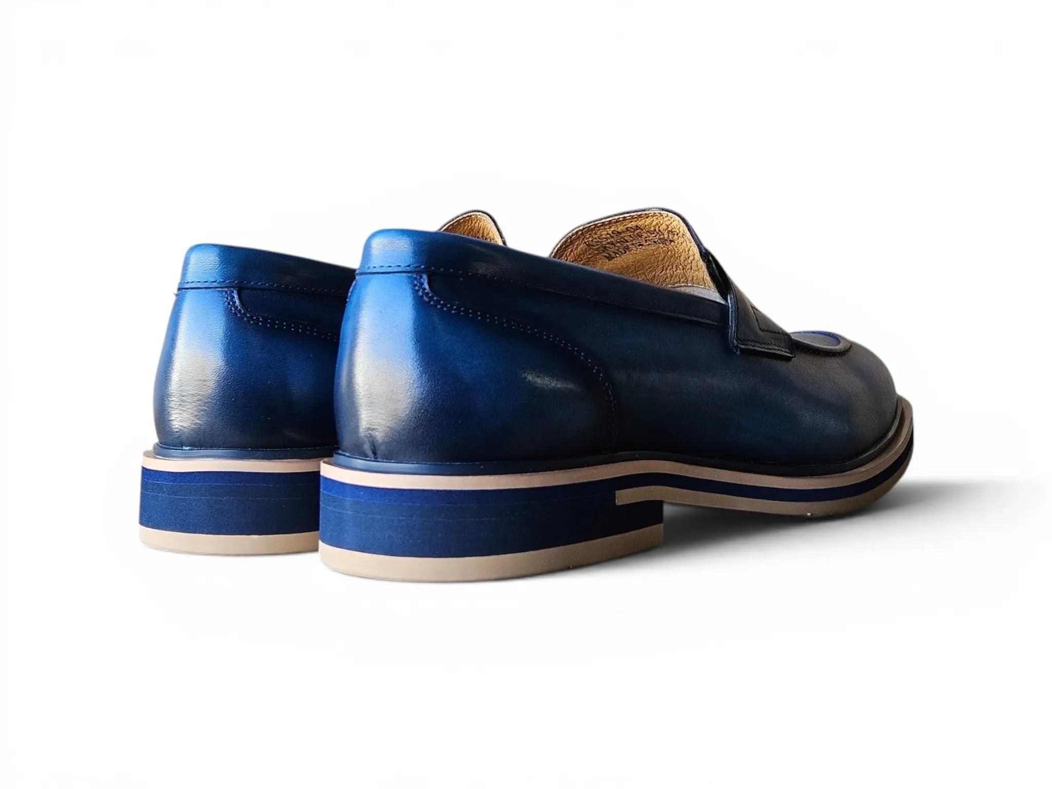 Calfskin Penny Loafer Carrucci