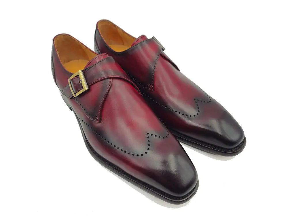 Calfskin Single Monk Loafer Carrucci