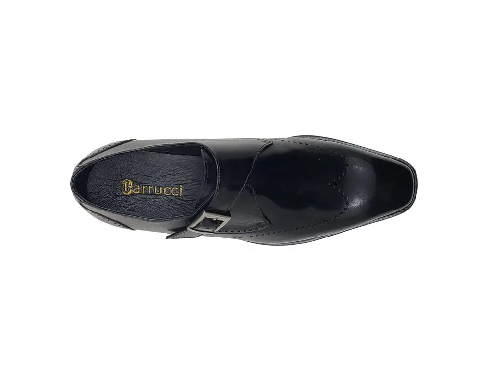 Calfskin Single Monk Loafer Carrucci