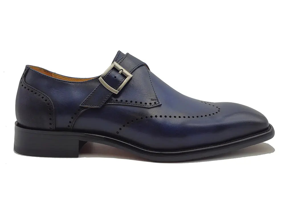 Calfskin Single Monk Loafer Carrucci