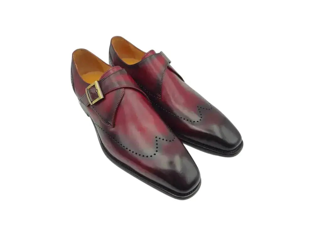 Calfskin Single Monk Loafer Carrucci